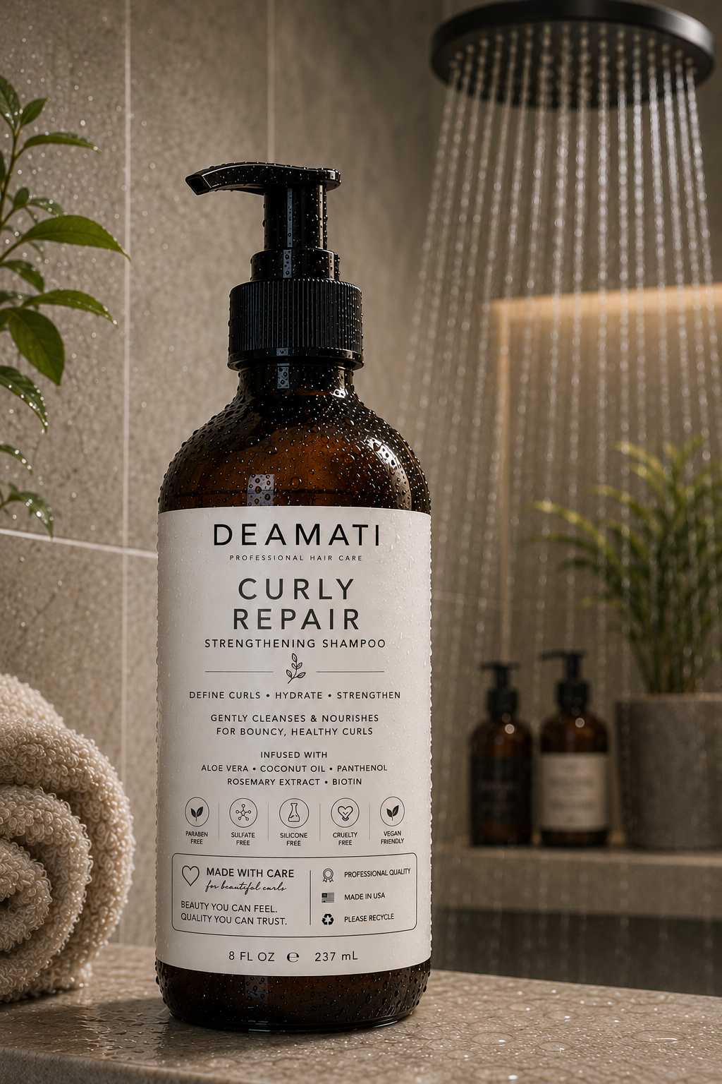 DEAMATI Curly Hair Shampoo