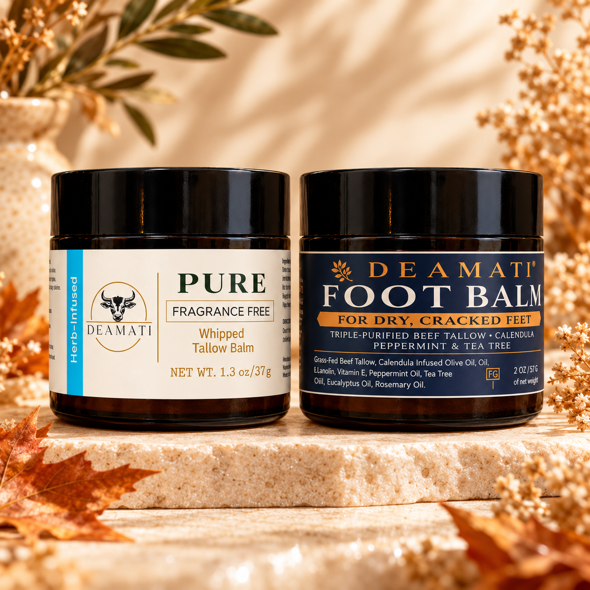 PURE Tallow Cream + Foot Balm