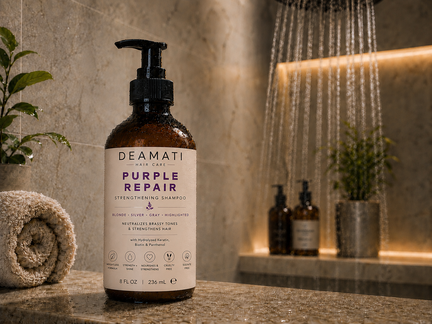 DEAMATI Purple Shampoo