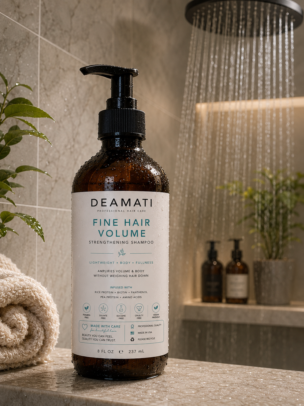 DEAMATI Fine Hair Shampoo